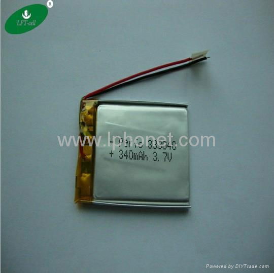 180mAh 3.7v polymer lithium battery 2