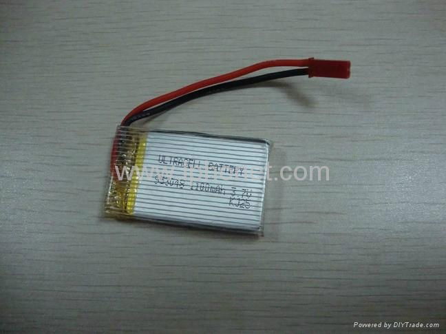 180mAh 3.7v polymer lithium battery 5