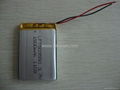 1500mAh 3.7v GPS tracking device battery 1