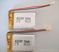 200mAh 3.7v lithium ion battery