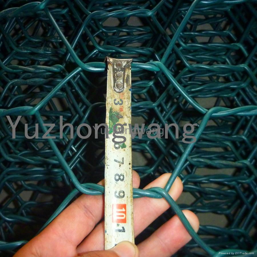 PVC Coated Hexagonal Wire Mesh