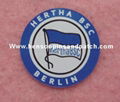 Customized metal badge, lapel pin, football club badge,imitation hard enamel  3