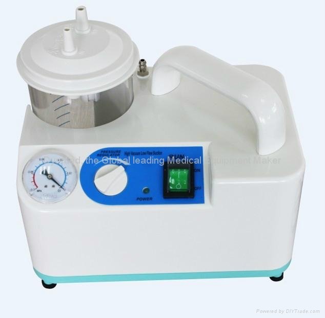 portable phlegm suction unit on desk usd for surgical use 3