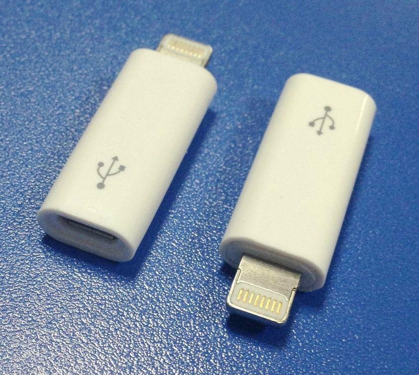 Iphone 5 to micro USB adapter