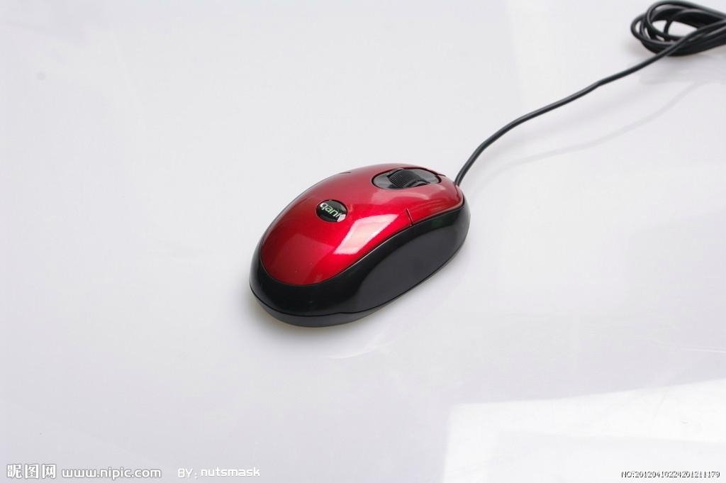 Latest wired vertical iron optical mouse with big size,verious color available 3