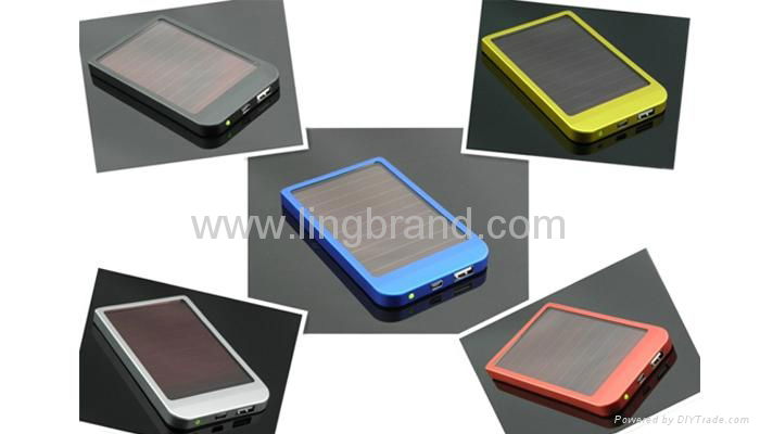 5000mAh Professional solar power bank 3