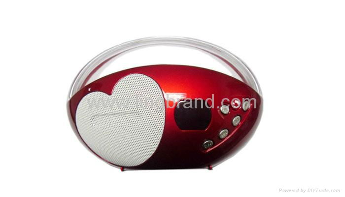  New hot-selling patent outdoor portable TF card speaker 2