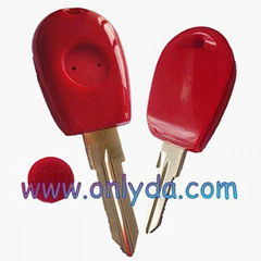 Alfa tranponder key blank