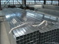  Galvanized Square Seamless Pipe for Scaffolding Structure 40X40