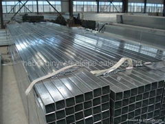  Galvanized Square Seamless Pipe for Scaffolding Structure 40X40