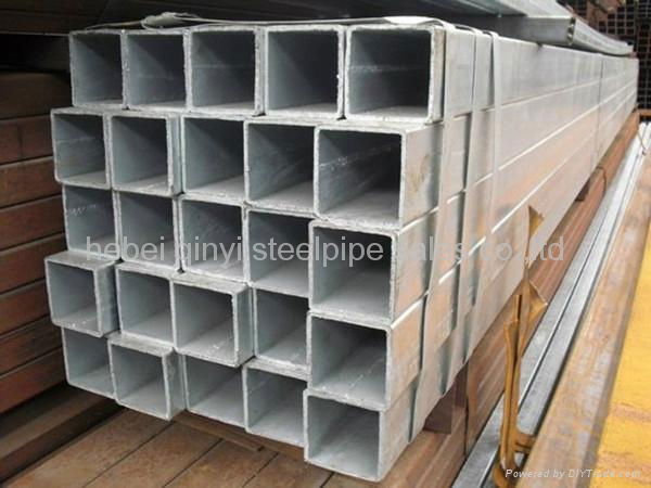 DIN EN 10210 Hot Section Steel Square Pipe S235JNH S355J2H 3