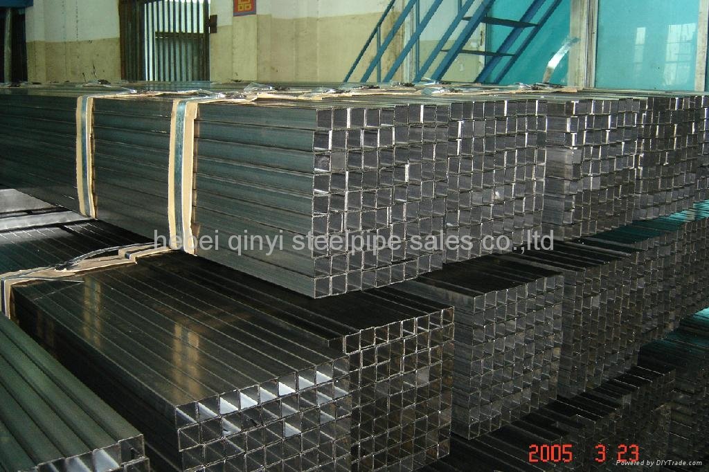 DIN EN 10210 Hot Section Steel Square Pipe S235JNH S355J2H 5