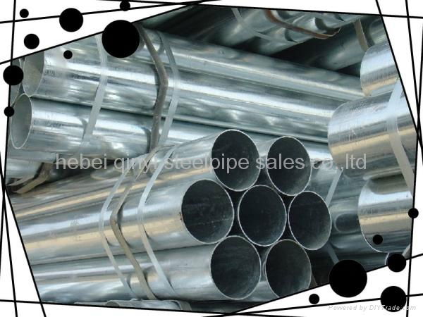 Round Hollow Structural Section MS Steel Tube ASTM A53 GR B 5