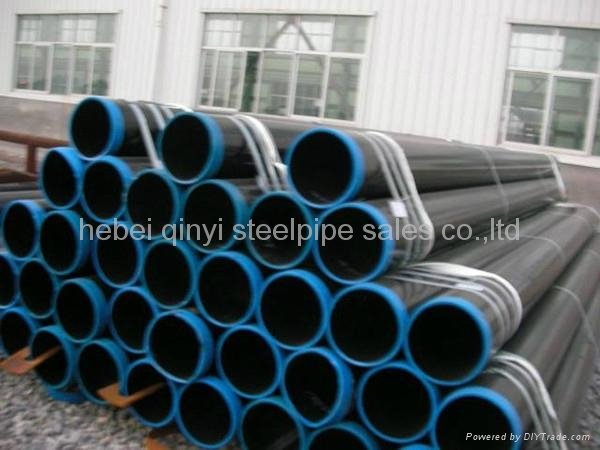 API 5L X65 X52 X60 PSL1 ERW Carbon Steel Oil Pipe 5