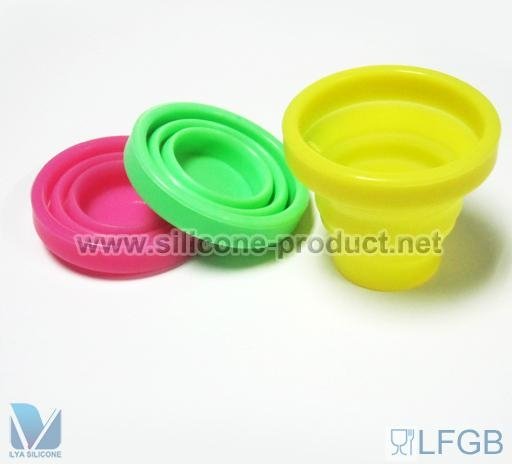 flexible silicone cup