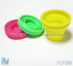 flexible silicone cup