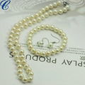 Eye-catching wholesale glass pearl necklace 4