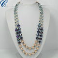 Eye-catching wholesale glass pearl necklace 5