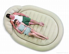 royal inflatable round air bed