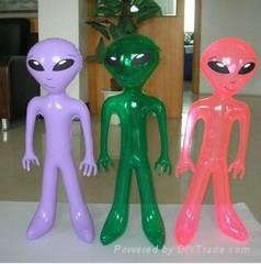 pvc inflatable alien toys for kids