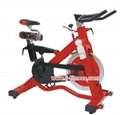 Commercial spin bike gym machine