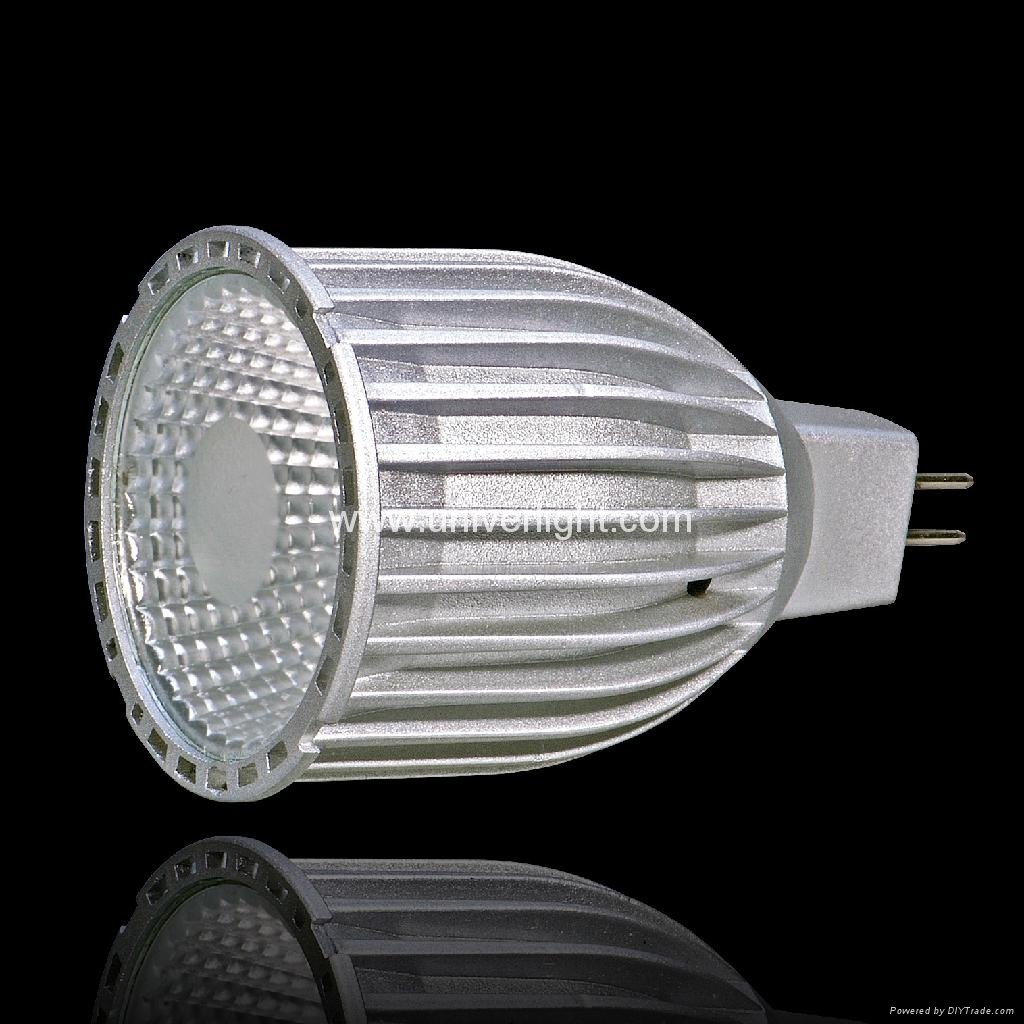 COB LED Spotlight bulbs MR16 5W     