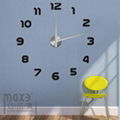 Wall decals self-adhensive wall sticker 3D big diy wall clock 2