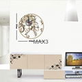 Wall decals diy wall sticker clock 3