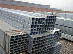 Galvanized rectangular pipe 