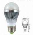 3W E27 LED bulb light 1