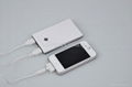 6500mah OEM mobile portable power bank for iphone and for smart phone external b