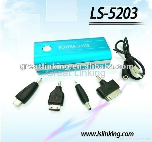 5200mah OEM protable power bank mobile power used in all 5V charging devices pro