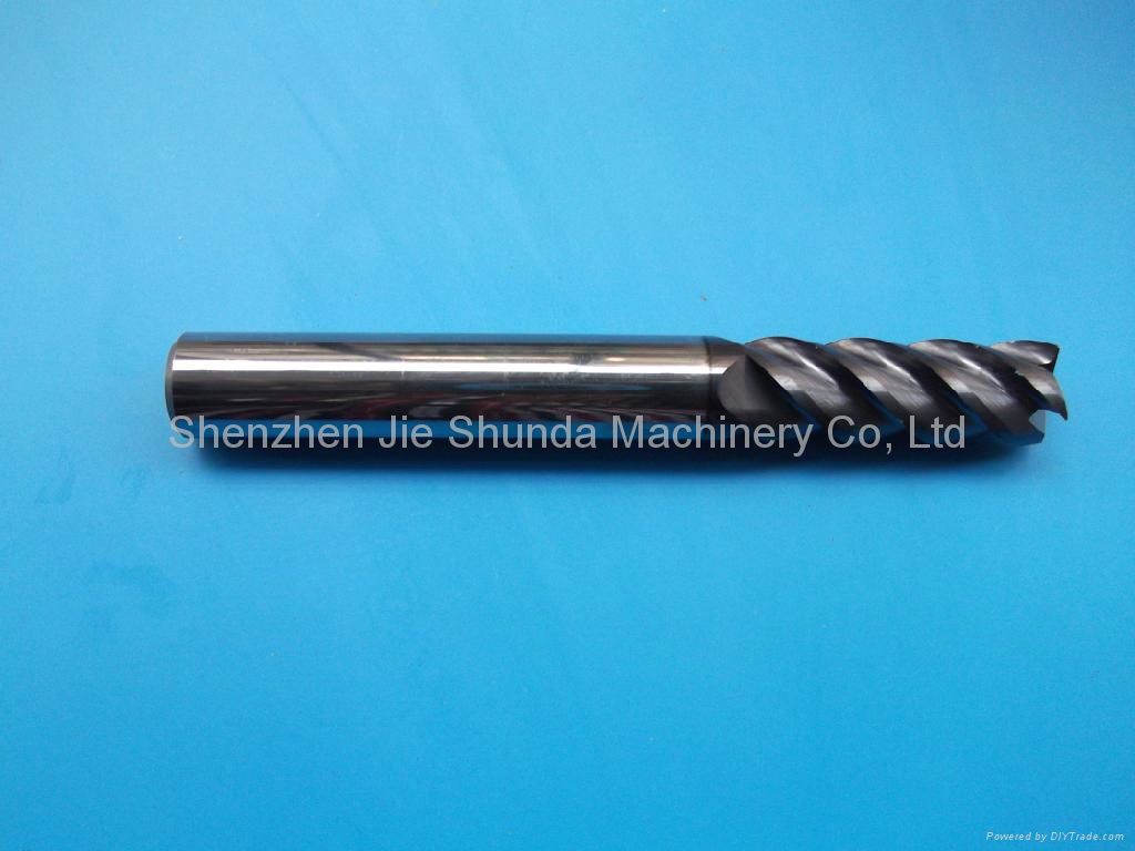 Flat-bottomed carbide cutter 3