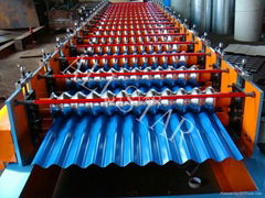 corrugated sheet roll forming machine