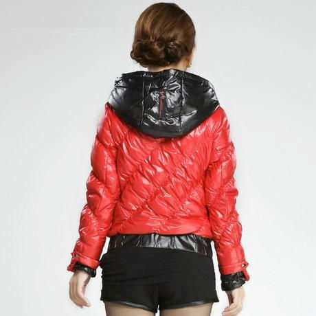 LADIE'S PREPPY STYLE SHORT DOWN JACKET 2