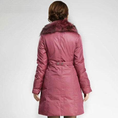 LADIE'S FUR COLLAR DOWN COAT 2