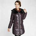 LADIE'S FUR COLLAR DOWN COAT 3