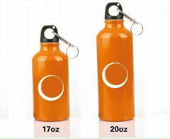 Single layer 201 stainless steel 17oz sports water bottles