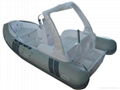 Fiberglass FRP inflatable boat 