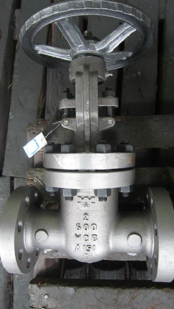 Gate valve 2in 600 LB RF flange end