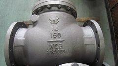 Check valve 14in 150LB RF flange end