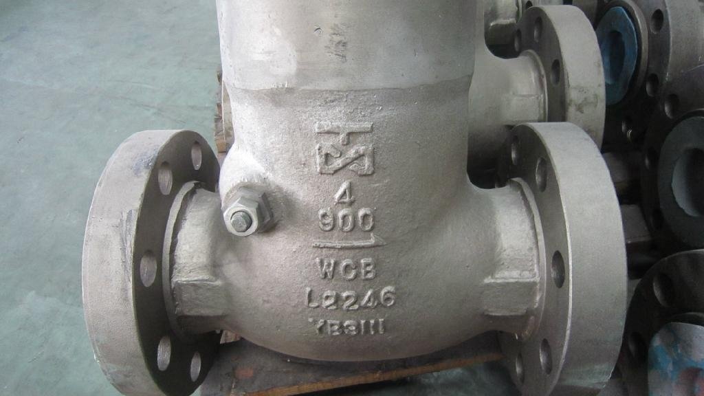 Check valve 4in 900LB RF flange end
