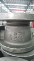 Ball valve 2.5 150LB RF flange end,side