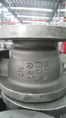 Ball valve 2.5 150LB RF flange end,side entry floating type body