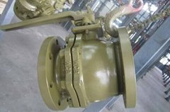 Ball valve 4in 300LB RF flange end