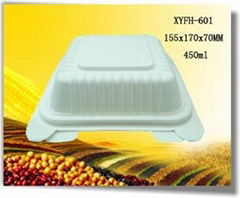 Biodegradable Plant Starch Lunch Box 6 inches