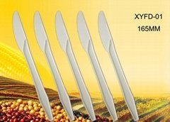 Biodegradable Plant Starch Western knife 165 mm
