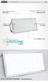 18w Led panel light SMD3014 300x600x9mm 3