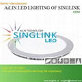 6w-12W Circular Led Panel Light Warm White 85 260v 3000 3500k 2