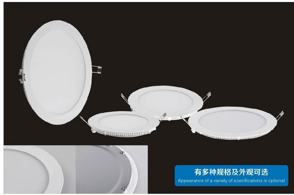 6w-12W Circular Led Panel Light Warm White 85 260v 3000 3500k 4